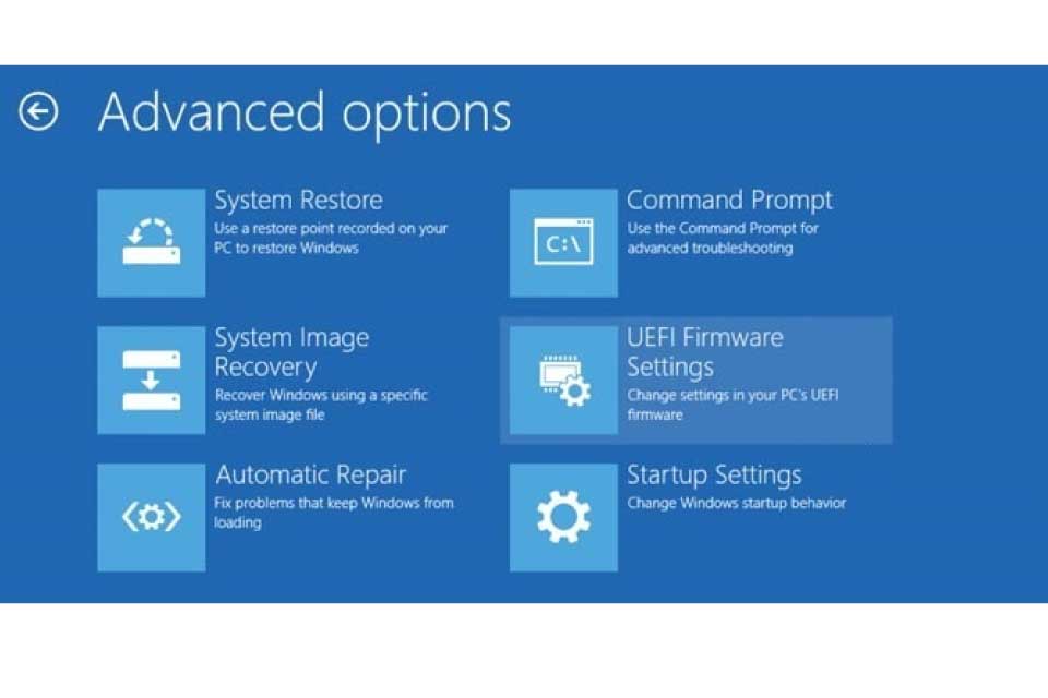 Windows 10 BIOS Açma UEFI