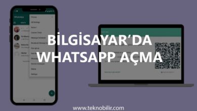 Bilgisayarda Whatsapp Açma