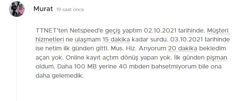 Netspeed Şikayet-4