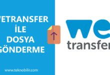 WeTransfer ile Dosya Yükleme