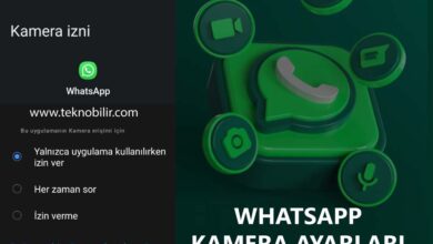 Whatsapp Kamera Ayarları