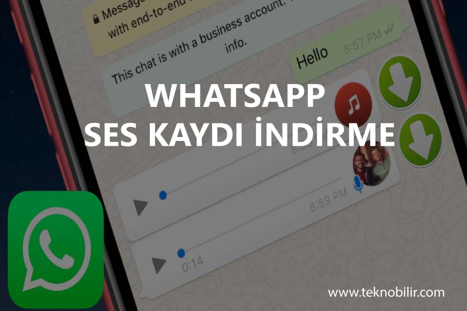 Whatsapp Ses Kaydı İndirme