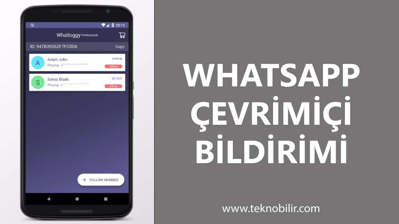 Whatsapp Çevrimiçi Bildirimi