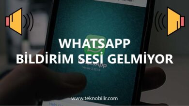 Whatsapp Bildirim Sesi Gelmiyor