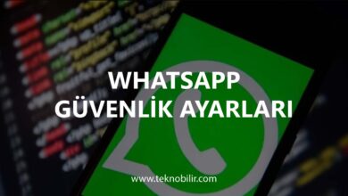 Whatsapp Güvenlik Ayarları