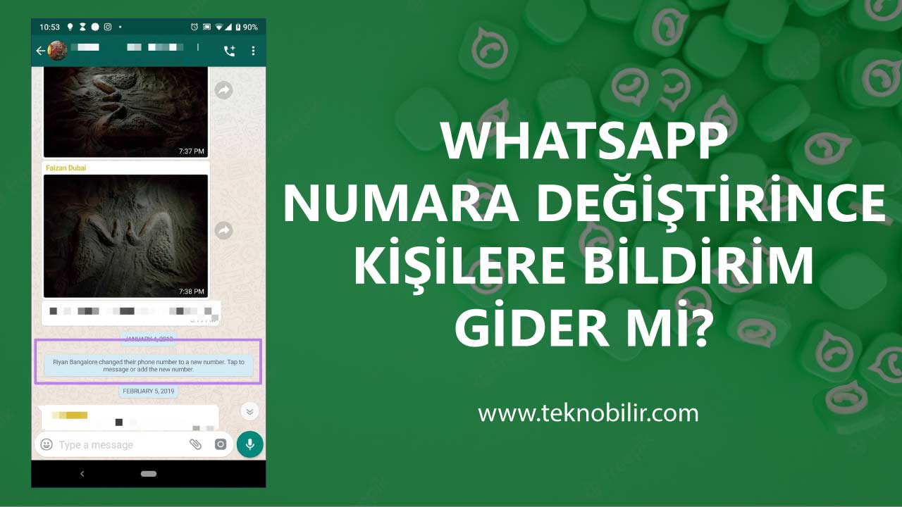 Whatsapp Numara Değiştirince Kişilere Bildirim Gider Mi?