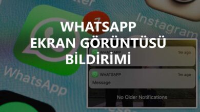 Whatsapp Ekran Görüntüsü Bildirimi