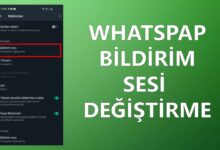 Whatsapp Bildirim Sesi Değiştirme
