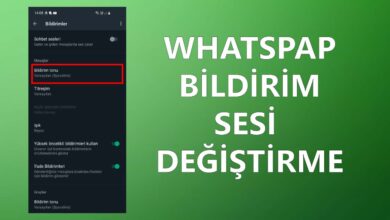 Whatsapp Bildirim Sesi Değiştirme