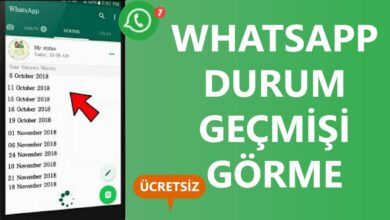 Whatsapp Durum Geçmişi Görme