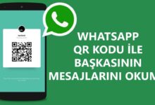 Whatsapp QR Kodu ile Başkasının Mesajlarını Okuma
