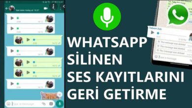 Whatsapp Silinen Ses Kayıtlarını Geri Getirme