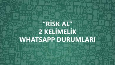 2 Kelimelik Whatsapp Durumları