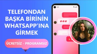 Telefondan Başka Birinin Whatsapp’ına Girmek