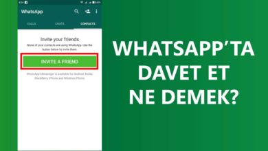 Whatsapp’ta Davet Et Ne Demek?