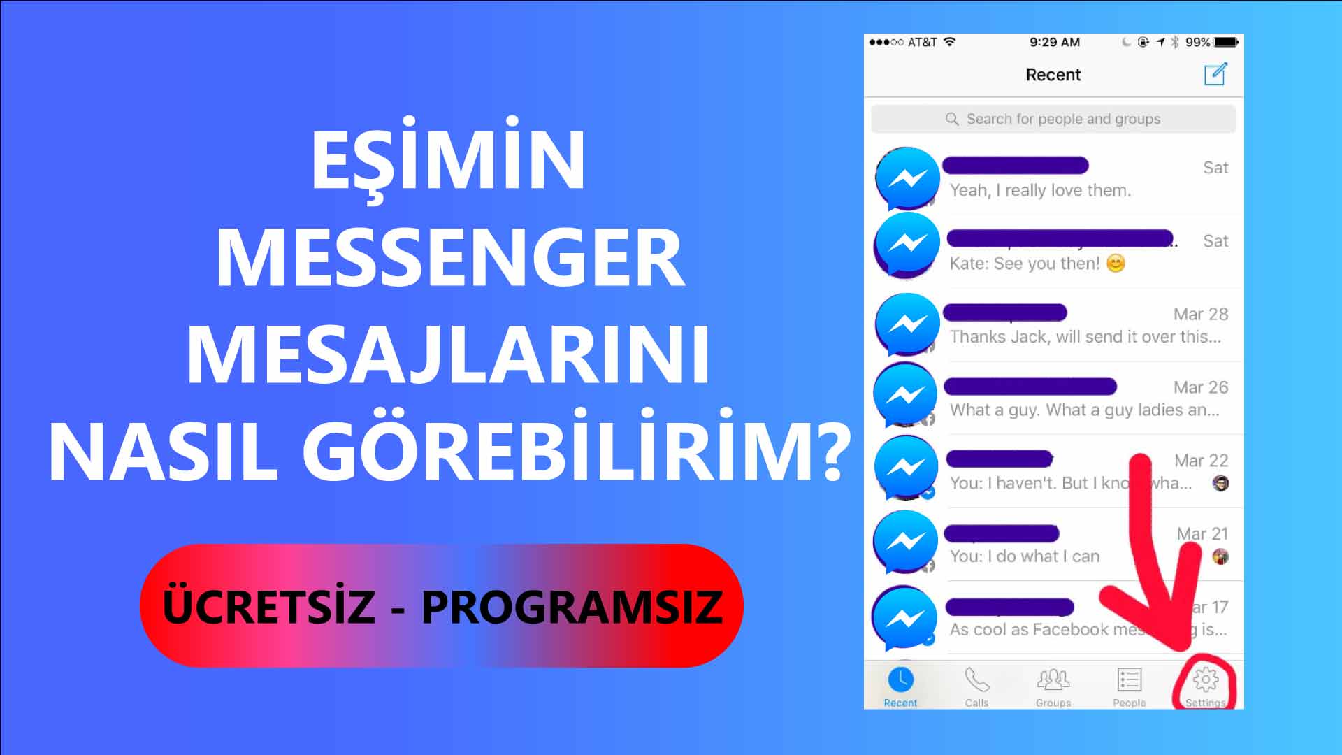 Eşimin Messenger Mesajlarını Nasıl Görebilirim?