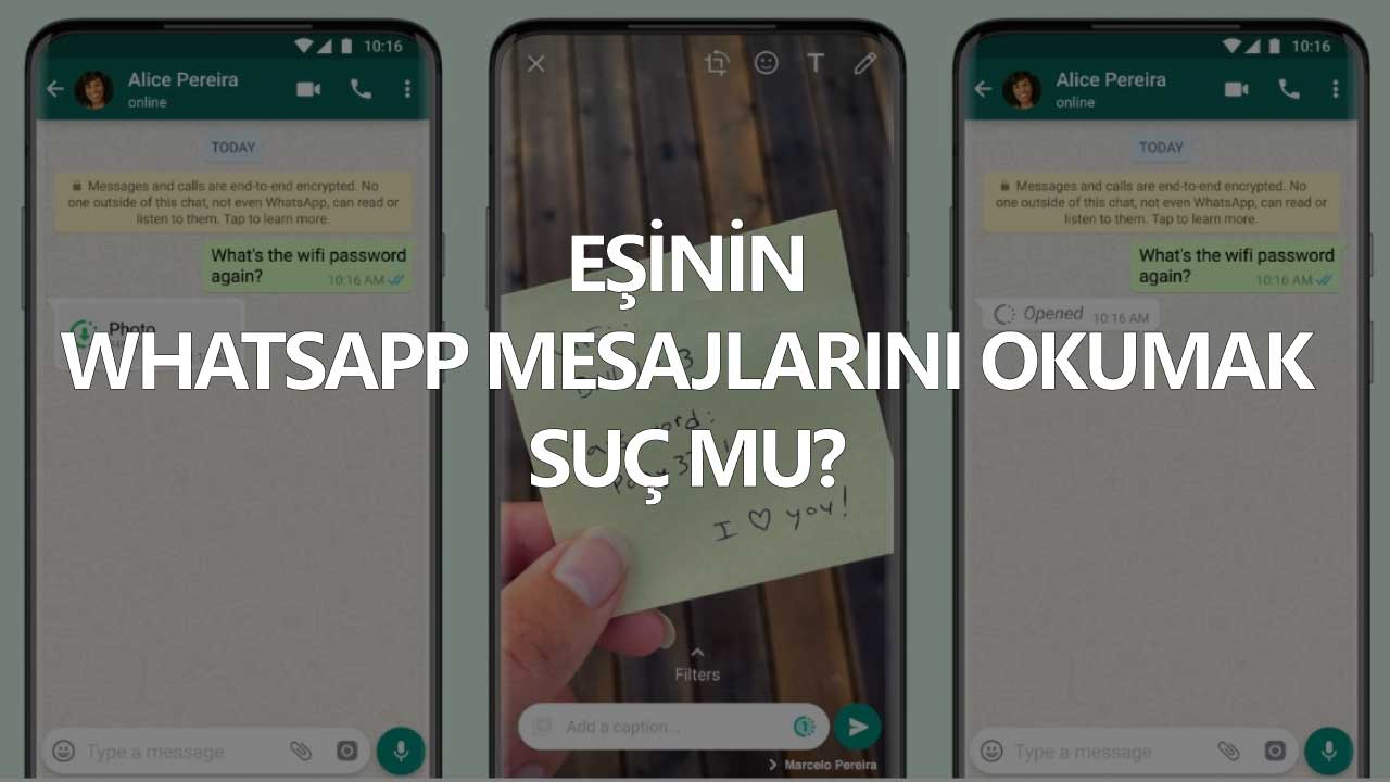 Eşinin Whatsapp Mesajlarını Okumak Suç Mu?