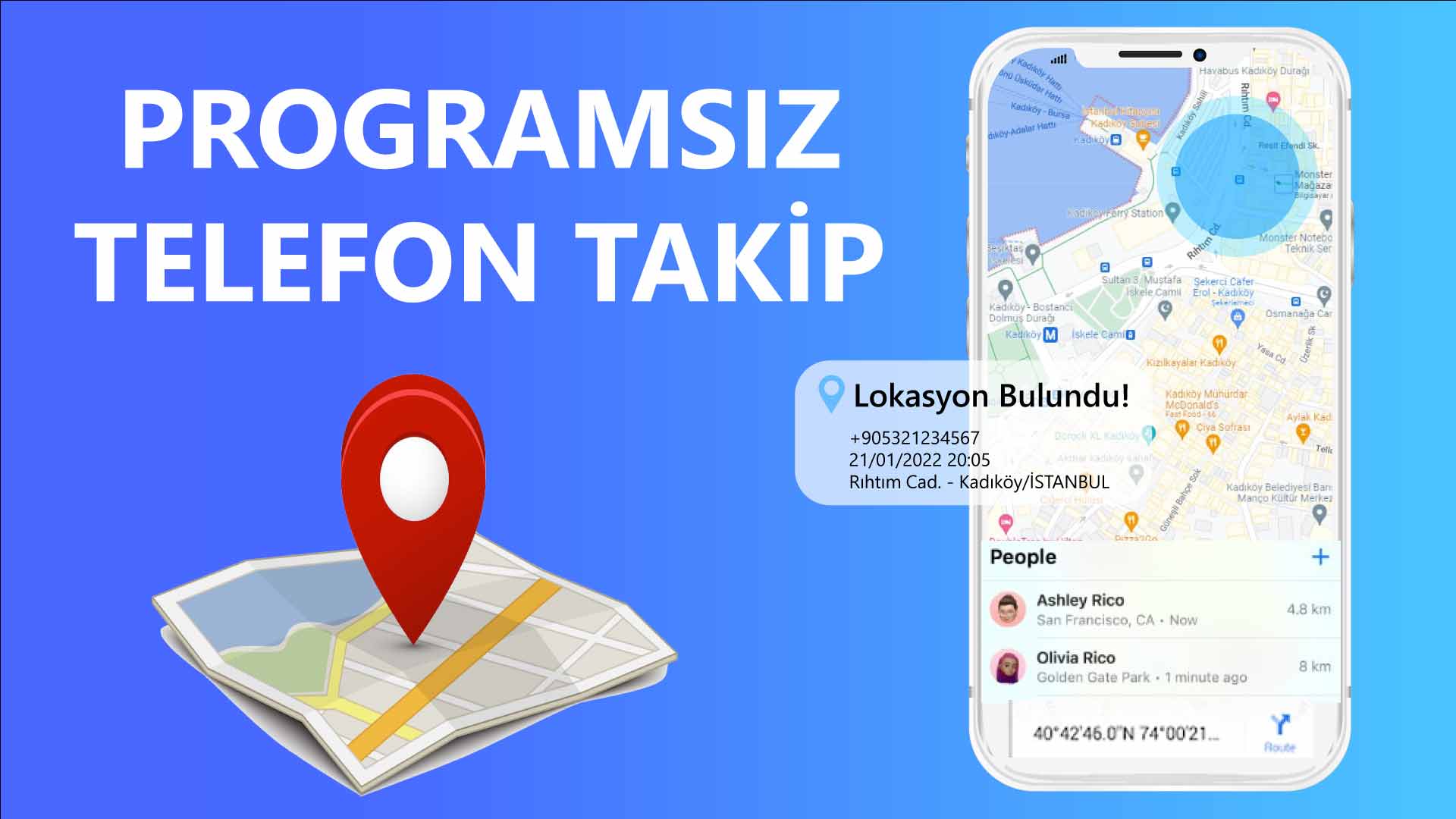 Programsız Telefon Takip