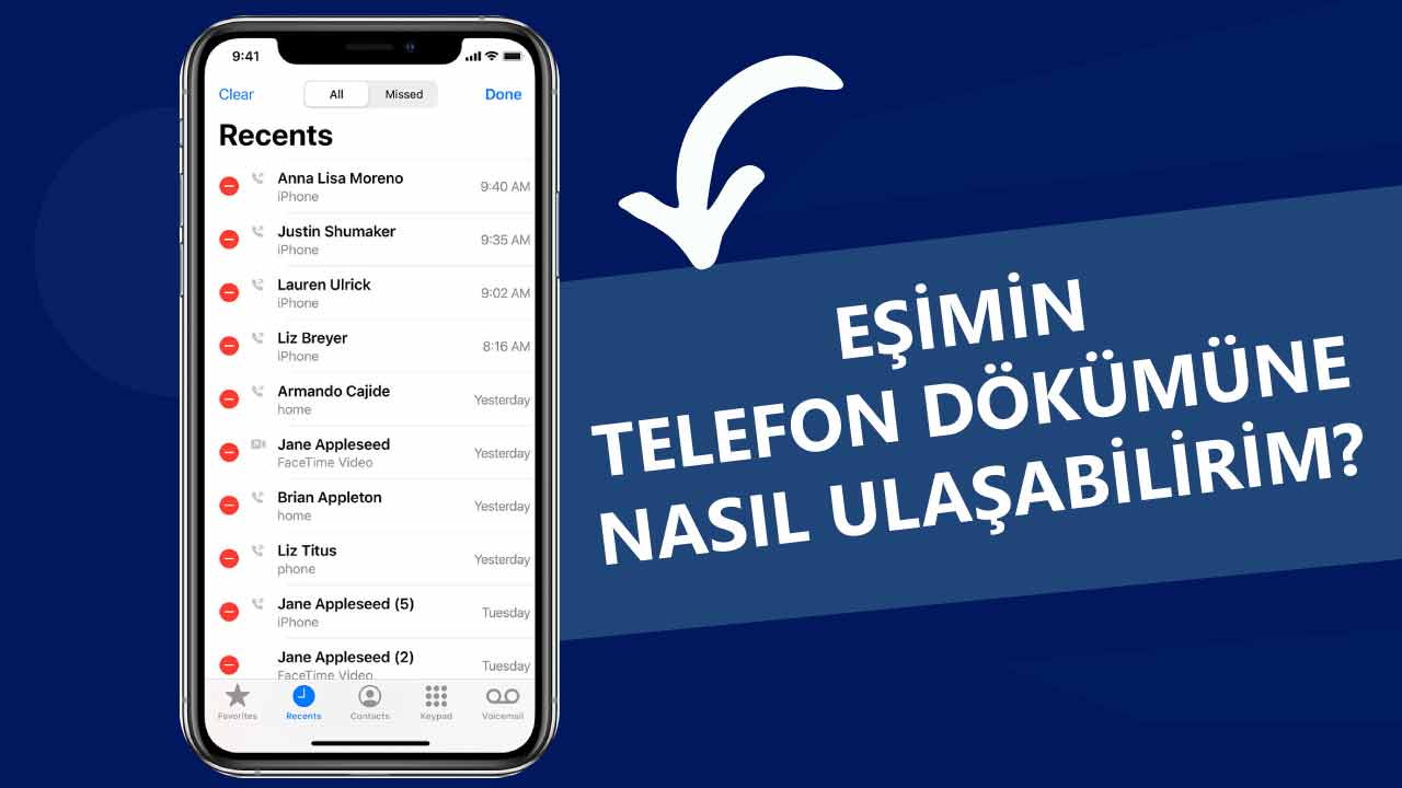 Eşimin Telefon Dökümüne Nasıl Ulaşırım?