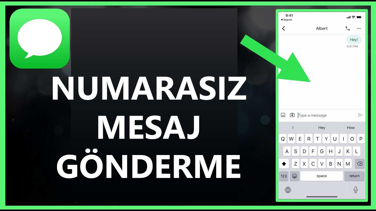 Numarasız Mesaj Gönderme