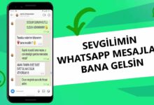 Sevgilimin Whatsapp Mesajları Bana Gelsin