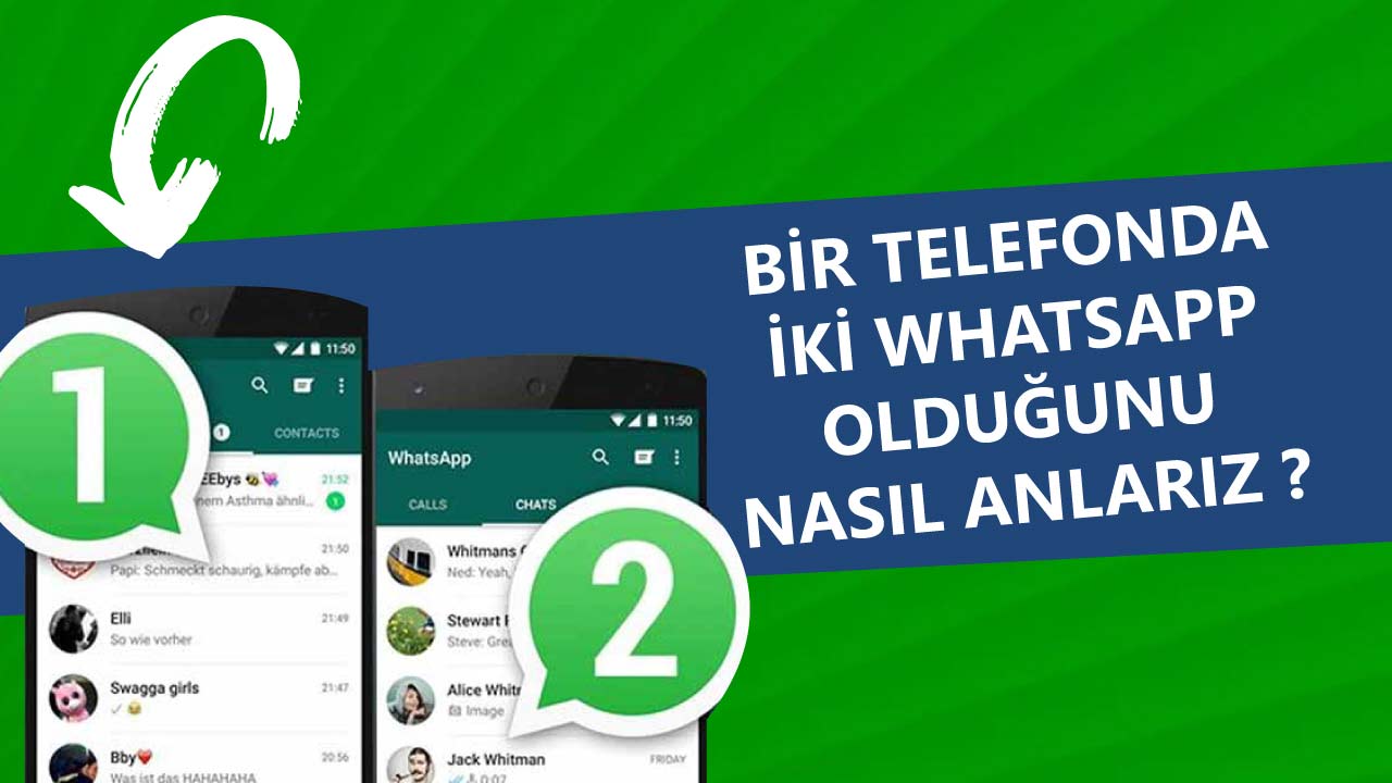 Bir Telefonda İki Whatsapp Olduğunu Nasıl Anlarız?