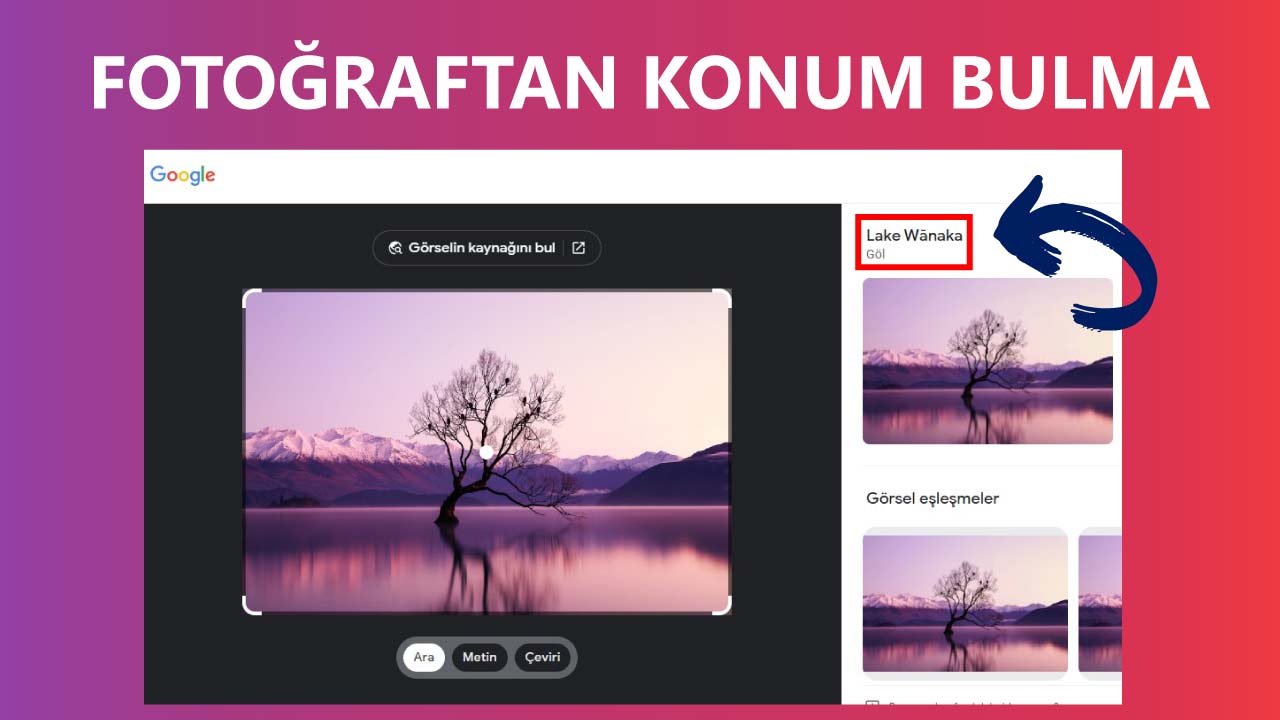 Fotoğraftan Konum Bulma