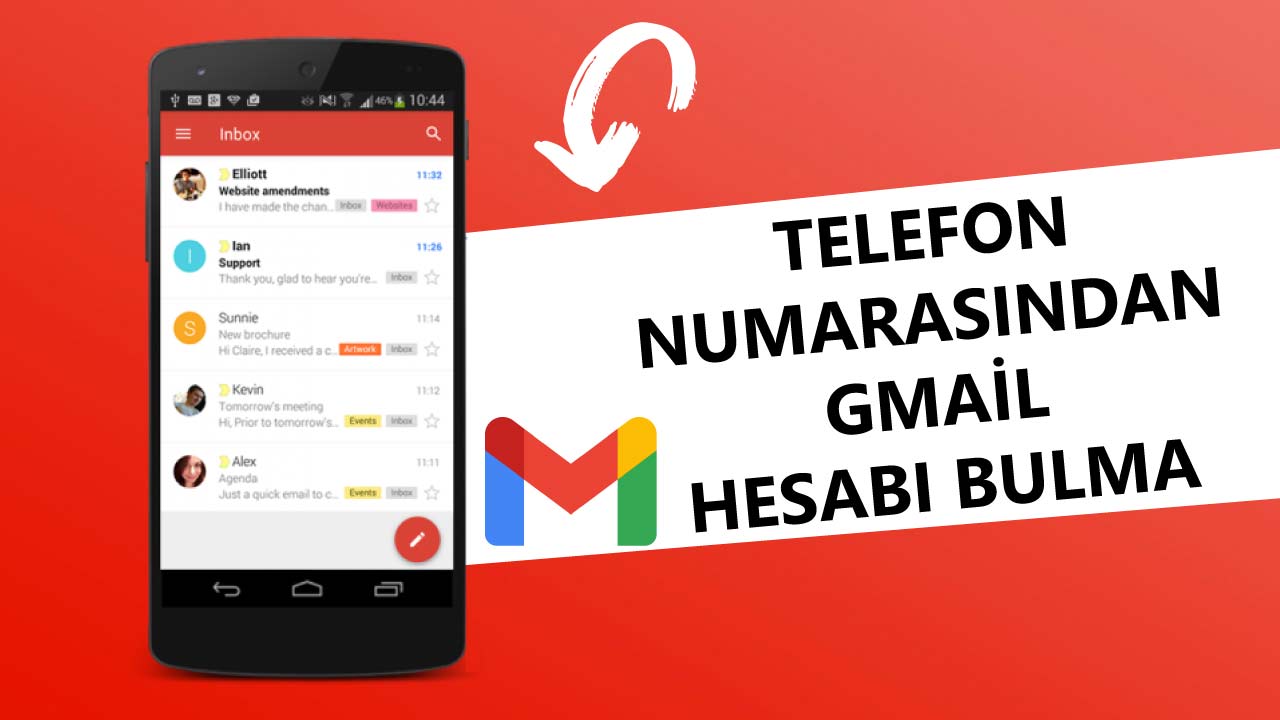 Telefon Numarasından Gmail Hesabı Bulma