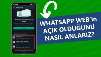 Whatsapp Web’in Açık Olduğunu Nasıl Anlarız?