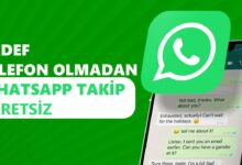Hedef Telefon Olmadan Whatsapp Takip Ücretsiz