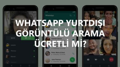 Whatsapp Yurtdışı Görüntülü Arama Ücretli Mi?