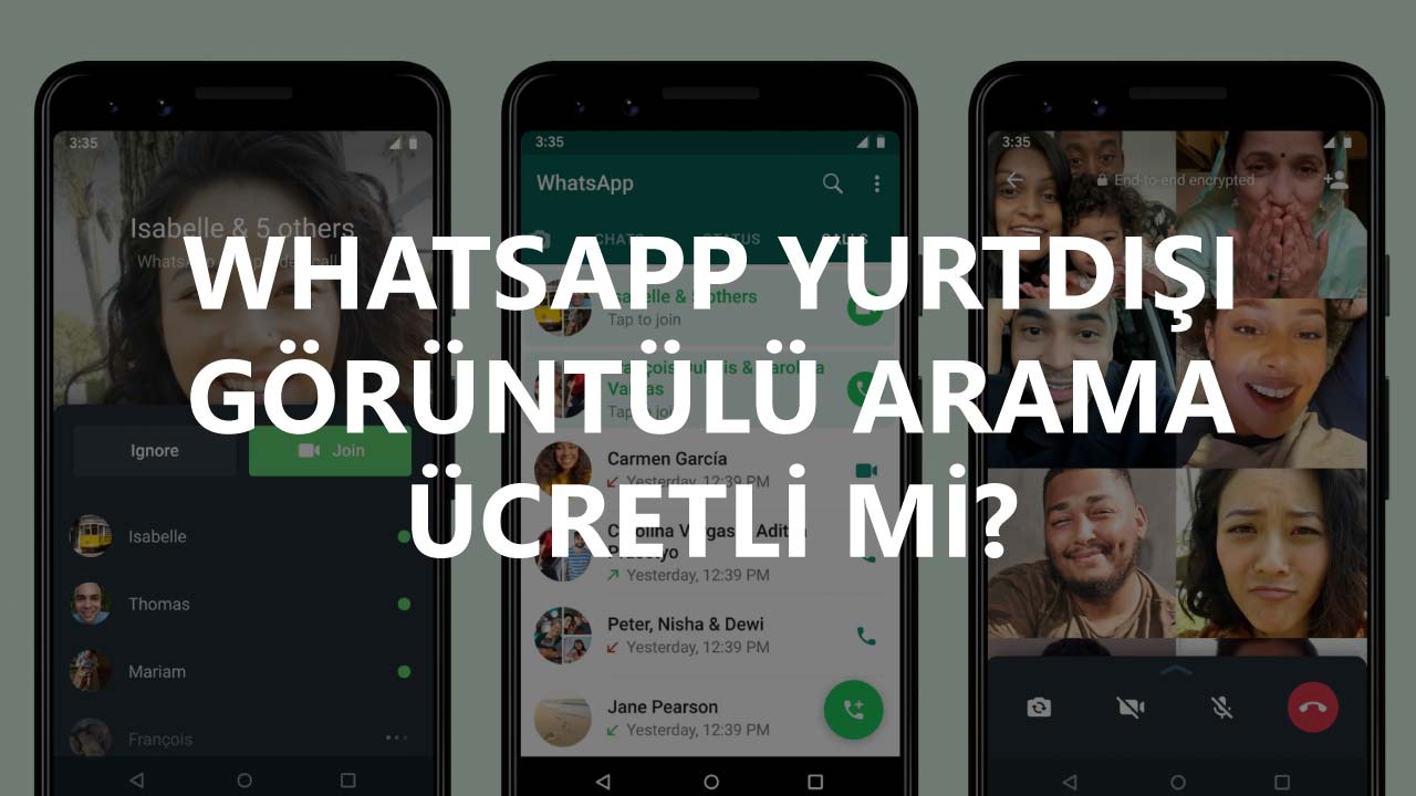 Whatsapp Yurtdışı Görüntülü Arama Ücretli Mi?