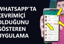 Whatsapp'ta Çevrimiçi Olduğunu Gösteren Uygulama