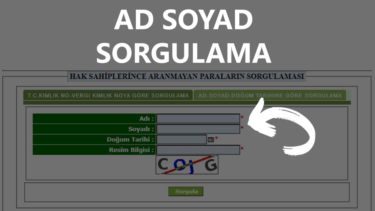 Ad Soyad Sorgulama