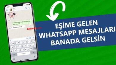 Eşime Gelen Whatsapp Mesajları Banada Gelsin