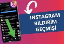 Instagram Bildirim Geçmişi