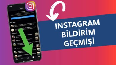 Instagram Bildirim Geçmişi