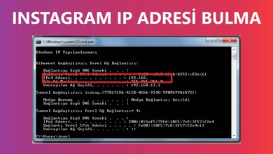 Instagram IP Adresi Bulma