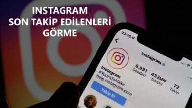 Instagram Son Takip Edilenleri Görme