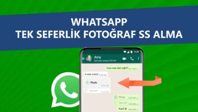 WhatsApp Tek Seferlik Fotoğraf Ss Alma